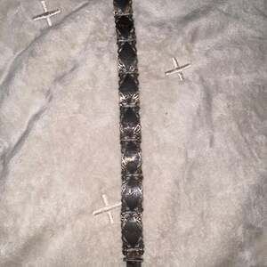 Vintage Niello Siam Sterling Silver Bracelet -
